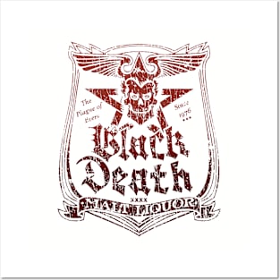 Black Death Malt Liquor 70s - RETRO STYLE Posters and Art